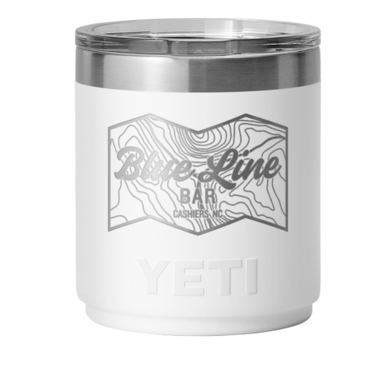 Yeti 10 oz Lowball 2.0 - Blue Line Bar