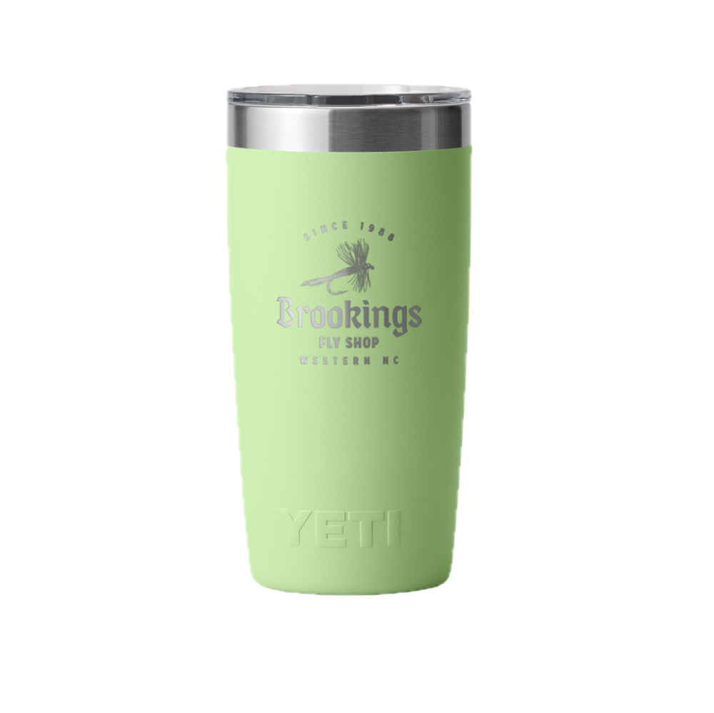 Yeti Rambler Custom Tumbler Brookings Dry Fly 10 oz