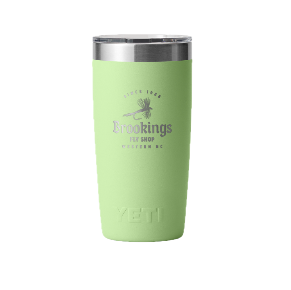 Yeti Rambler Custom Tumbler Brookings Dry Fly 10 oz