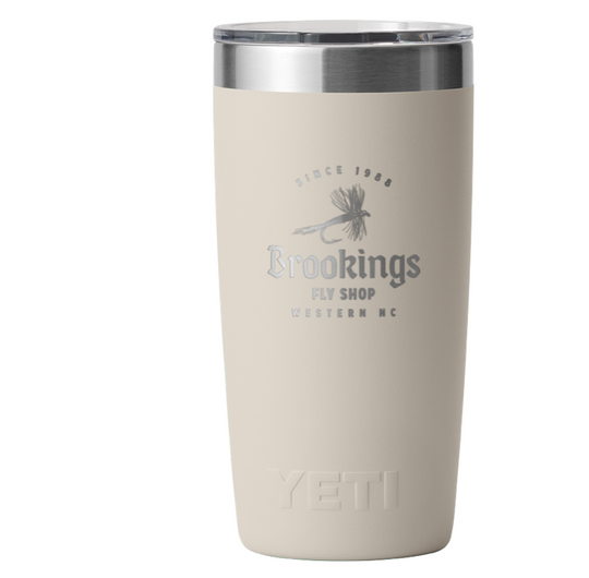 Yeti Rambler Custom Tumbler Brookings Dry Fly 10 oz