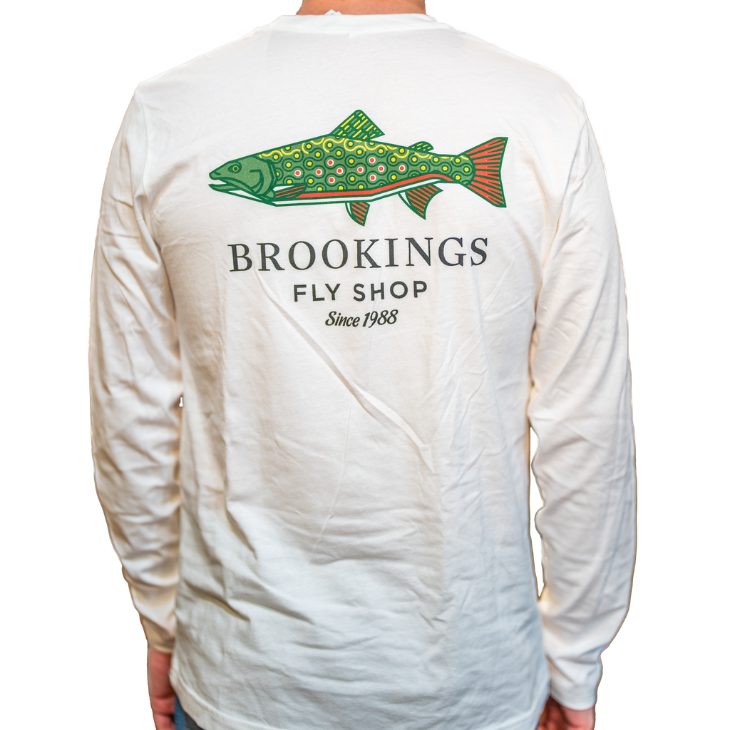 Brookings Brook Trout Logo T-Shirt Long Sleeve